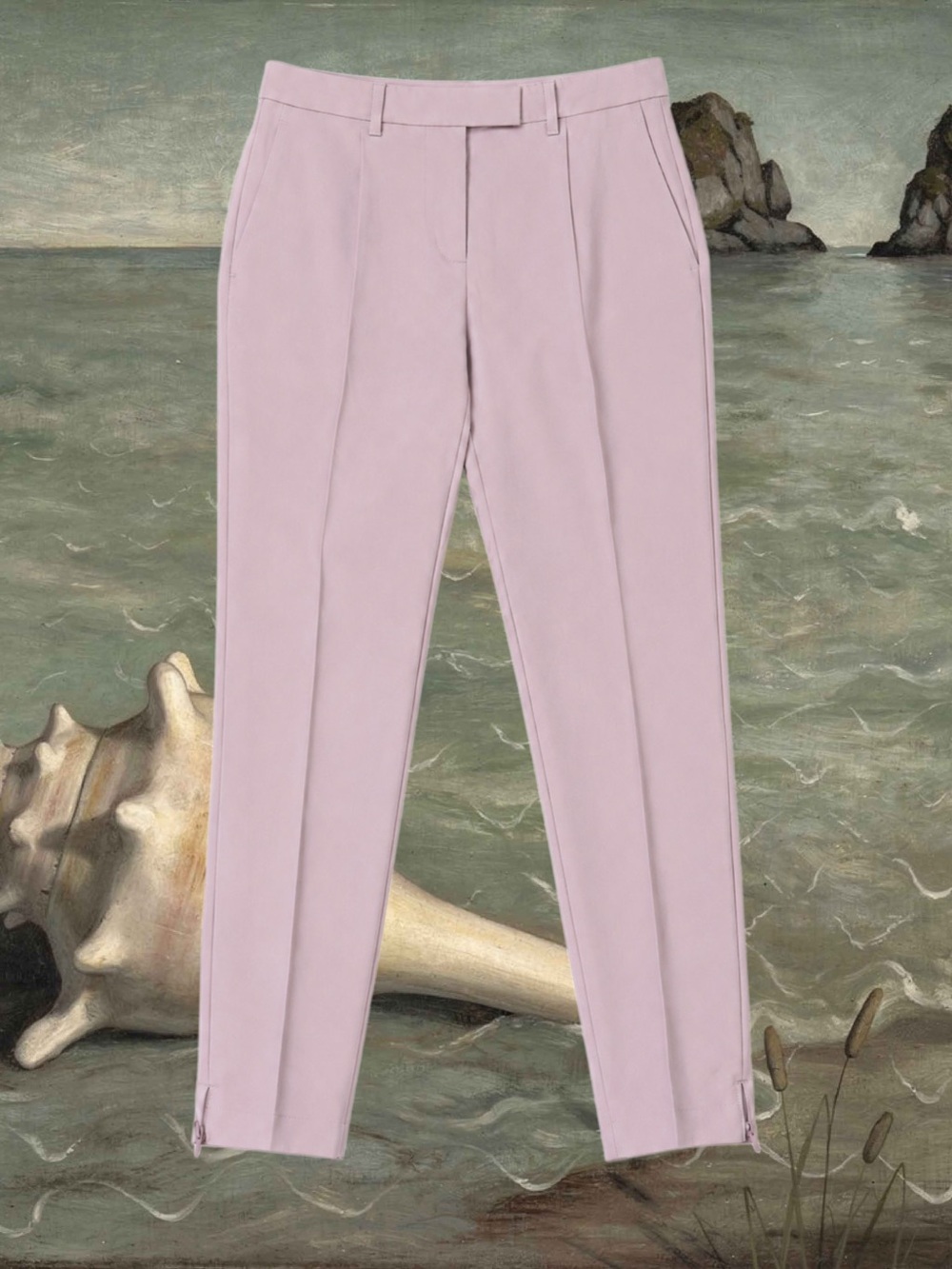 Maison Martin Margiela Lilac Straight-Leg Trousers - Picture 5 of 7